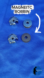 MAGNETIC BOBBIN FOR SINGLE NEEDLE INDUSTRIAL SEWING MACHINES