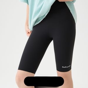 MiiOW | กางเกงโยคะเด็ก กางเกงขาสั้นทรงหลวมสำหรับฤดูร้อน กางเกงขายาวทรงเข้ารูปสำหรับฝึกซ้อมกีฬา ผ้าไนลอนผสมยางยืด 10 ปี