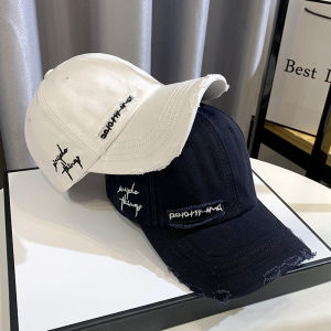 2026 New Celebrity Fashion Embroidery Hole Sunscreen Baseball Cap Women Face Small Spring/ Autumn Korean Version Trend Mens Hat