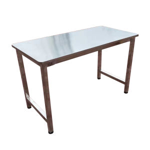 Stainless Steel Portable Folding Table Thickened Outdoor Workbench Desk Home Use Quick Dining Table Easy to Assemble Desk