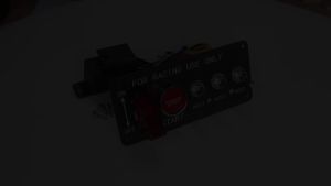12V Racing Car Ignition Switch Panel Engine Start Stop Ignition Push Buttons LED Toggle Switch Panel Carbon For Truck