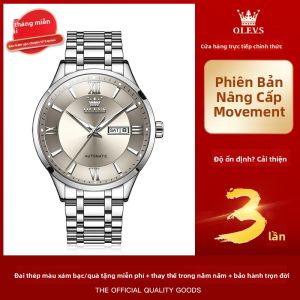 OLEVS | Đồng Hồ Nam Tự Động Đơn Giản Phát Sáng Kinh Doanh