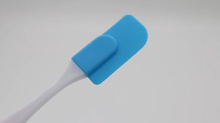 SPATULA MASAK SILIKON TAHAN PANAS FOOD GRADE SPATULA PENGADUK KUE ADONAN