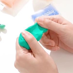 Mumystation 12/24/36 Colors Kids Super Light Clay Set Pure Color Non-fading Non-stick DIY Air Dry Clay Set Light Texture