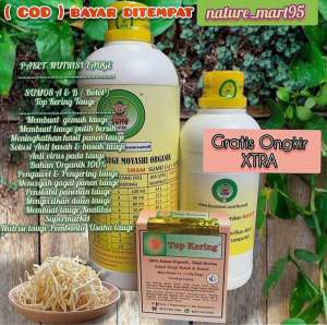SUMO8 Cair A + B & Top Kering Tauge ( Peningkat bobot tauge & Pengawet Organik tauge )