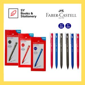 FABER CASTELL RX Gel Pen 0.5/0.7mm (Per Pcs)