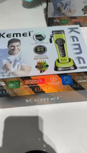 Kemei 1593 1595 Hair Trimmers Professional Barber Hair Clippers F1 -Super Engine External Brushless Motor Hair Cutting Machine