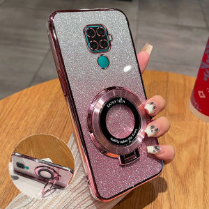 Huawei Nova5ipro New Arrival Phone Case Classy Gradient Glitter Fashion for Nova5z Creative Magnetic Bracket Nova5t All-Inclusive 5i Ultra-Thin Soft Case Nova5pro Drop-Resistant Protective Case