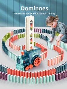 HECAN | Automatically Deploying Educational Domino Train Toy