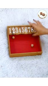 model-architecture Woodentoys4u Shut the Box / Jackpot Game Size L แจ็กพอตไซส์ L