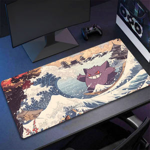 Potdemiel | Tấm Lót Chuột Chơi Game Cỡ Lớn XXL G-Gengar Anime Chất Liệu Cao Su Bền Dùng Cho Bàn Làm Việc Dành Cho Game Thủ CS GO LOL Thiết Kế Dễ Thương Kích Thước 600x300mm/800x300mm/900x400mm/1000x500mm