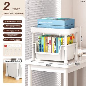 JIAJIESHI | Multi-functional Storage Rack Bookshelf