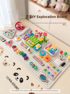 MUFANSEN | Educational Wall Mountable Busy Board Toy
