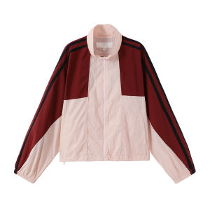 URLAZH | Autumn New Loose Sporty Contrast Color Outerwear