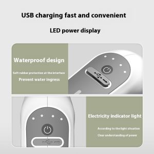 ZUOGUAN ขวดสเปรย์ไฟฟ้าเยอรมัน  สำหรับทำสวนพร้อมที่ชาร์จ USB และจอแสดงผลแอลอีดี