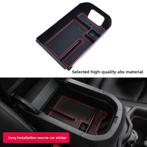 For Toyota RAV4 XA50 2019~2025 RAV 4 Hybrid Car Dashboard Organizer Tray Armrest Storage Box Sundries Layered Pocket Accessories