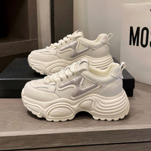 Giày thể thao nữ LANKAMO đế dày da thoáng khí phong cách trẻ trung