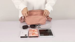 GREEN FOX - 801 tas selempang wanita mini lucu imut keren bahan anti air ringan waist bag cewek original