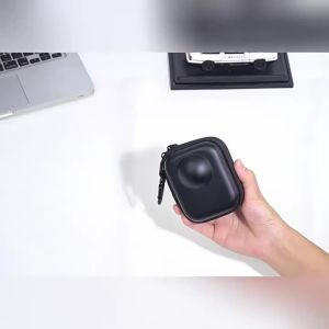 3-in-1 Protective Set for DJI Osmo 360 / 360 II Silicone Cover Tempered Glass Screen Protector Shockproof Storage Bag