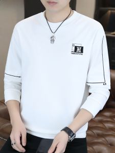 HENGYUANXIANG | Stylish Long Sleeve Mens Hoodie Base Layer Shirt Spring Autumn New Arrival Ant wrinkle Polyester Spandex Casual Fashion Top