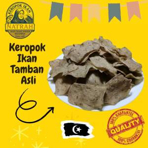 Keropok Ikan Tamban ASLI Terengganu / Keropok Terengganu / Keropok Ikan Keping Terengganu / Keropok Original Terengganu / Keropok Ikan Natrah / Keropok Natrah / Pengkalan Setar / Fish Crackers / Keropok Ikan Tamban / Keropok Halal / Sedap