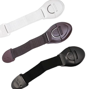 【SG stock】Colorful Velcro Multi functional Lock Protective Baby Child Safety Lock non Adjustable