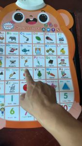 SYARIAH TOYS MAINAN EDUKATIF POSTER BELAJAR BAHASA INDONESIA INGGRIS POSTER DINDING