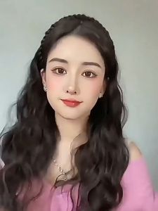 Tóc giả cài nửa đầu băng đô BN03 😍FREESHIP😍 bộ xược cài nửa đầu tóc giả nữ kẹp nửa đầu tóc giả băng đô tóc giả