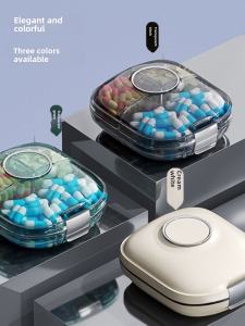 Di Động Công Suất Lớn Hàng Tuần Hộp Thuốc 3 Bữa Ăn Một Ngày Thuốc Hộp Lưu Trữ Đồ Chống Ẩm Thuốc Nhắc Nhở