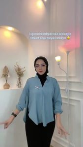 Blouse Wanita Polos & Desain Klasik