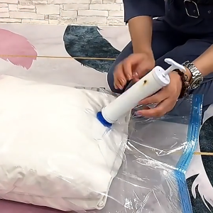 Vacuum Bag Hand Pump Home Compression Space Saving Clothes Storage Bag Air Pump Vakum Penyimpanan Beg 压缩袋手泵