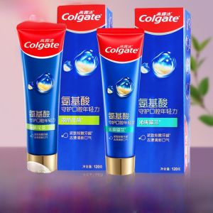 Colgate Amino Acid Toothpaste 2 Packs Professional Gum Repair Tooth Decay Prevention Whitening Freshens Breath for Adults