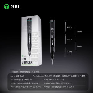 2UUL CVT Grinder Pro Stepless Speed Control Electric Pen for Phone Motherboard PCB Frame Repair Polishing Grinding Pen Tool