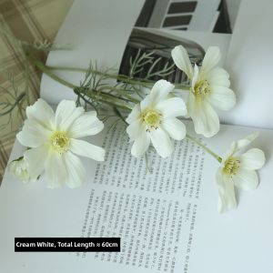 BAIFULING | Velvet Cosmos and Daisy Artificial Flowers for Home Dining Table Decoration