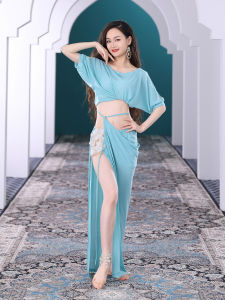Belly Dance Costume Womens Long Skirt Performance Suit Short Sleeve Summer Practice Uniform Beginner Friendly Belly Queen