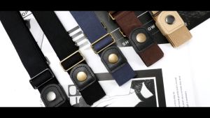 Mens Lazy Belt No Buckle Fashion Belt for Men Buckle Free Stretch Belt for Jeans Pants