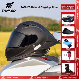 TANKED | Anti-Fog Bluetooth Full Helmet Racing