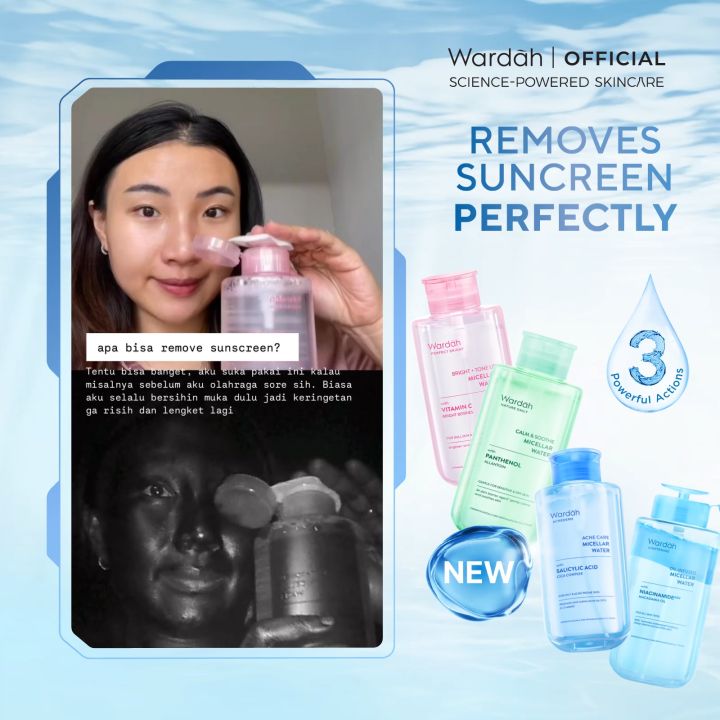 WARDAH Nature Daily Calm & Soothe Micellar Water - Skincare