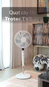 Quạt cây thông minh Trotec TVE26S quạt cây Chuẩn Đức cao cấp l 26 cấp độ gió 5 chế độ làm mát SNT Kitchen 320008