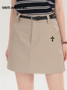 Vintage High Waisted A-line Skirt