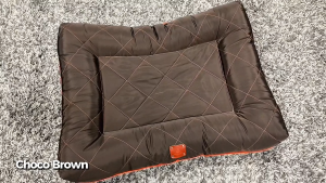 Pet Bed Lux for Dog and Cat Reversible Scratch Resistance Water Resistance Washable Cozy Soft Pet Bed smooth and breathable surface