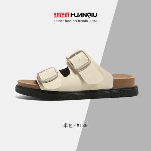 Universal Birken Womens Slippers 2025 New Spring Autumn Fashion Soft Bottom Thick Heel Summer Heightening Shoes Casual Style round Head