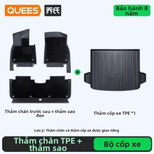 QUEES | Đệm Lót Xe Nissan Livina TPE Cỡ Lớn