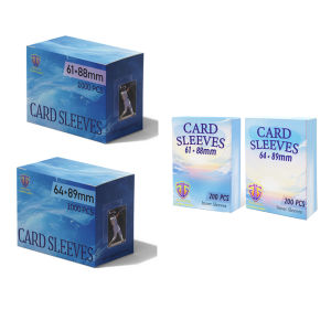 200pcs-1000pcs Inner Card Sleeves Perfect Fit MTG/YGO Game Cards Sports Cards Inner Card Sleeves Is Smooth And Tough