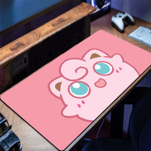 Potdemiel | Large E-sports Mouse Pad Anime New P-Pikachus Smooth Flexible Rubber Gamer PC Computer Keyboard For CSGO Kawaii Mosuepad