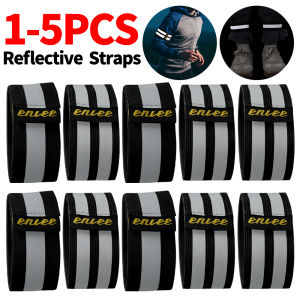 Bicycle Ankle Leg Straps Adjustable Anti-Roll Pants Band High Visibility Reflective Wrist Ankle Bind Bands MTB Cycling Equipment