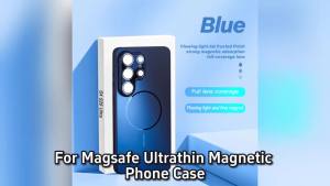 For Magsafe Ultrathin Magnetic Phone Case For Samsung Galaxy S26 Ultra S25 Ultra Plus Wireless Charge Metallic Paint Back Cover