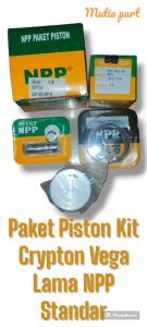 Paket Piston Kit Crypton Vega Lama NPP Standar