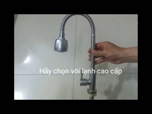Vòi rửa bát lạnh cần mềm vòi cần mềm lạnh inox 304 vòi rửa chén bát lạnh lò xo inox 304 vòi lạnh rửa chén bát inox sus 304