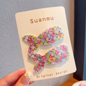 Adorable Mermaid Hair Clips for Girls Baby Girl BB Clips Childrens Hair Accessories Hair Grooming Headwear for Kids